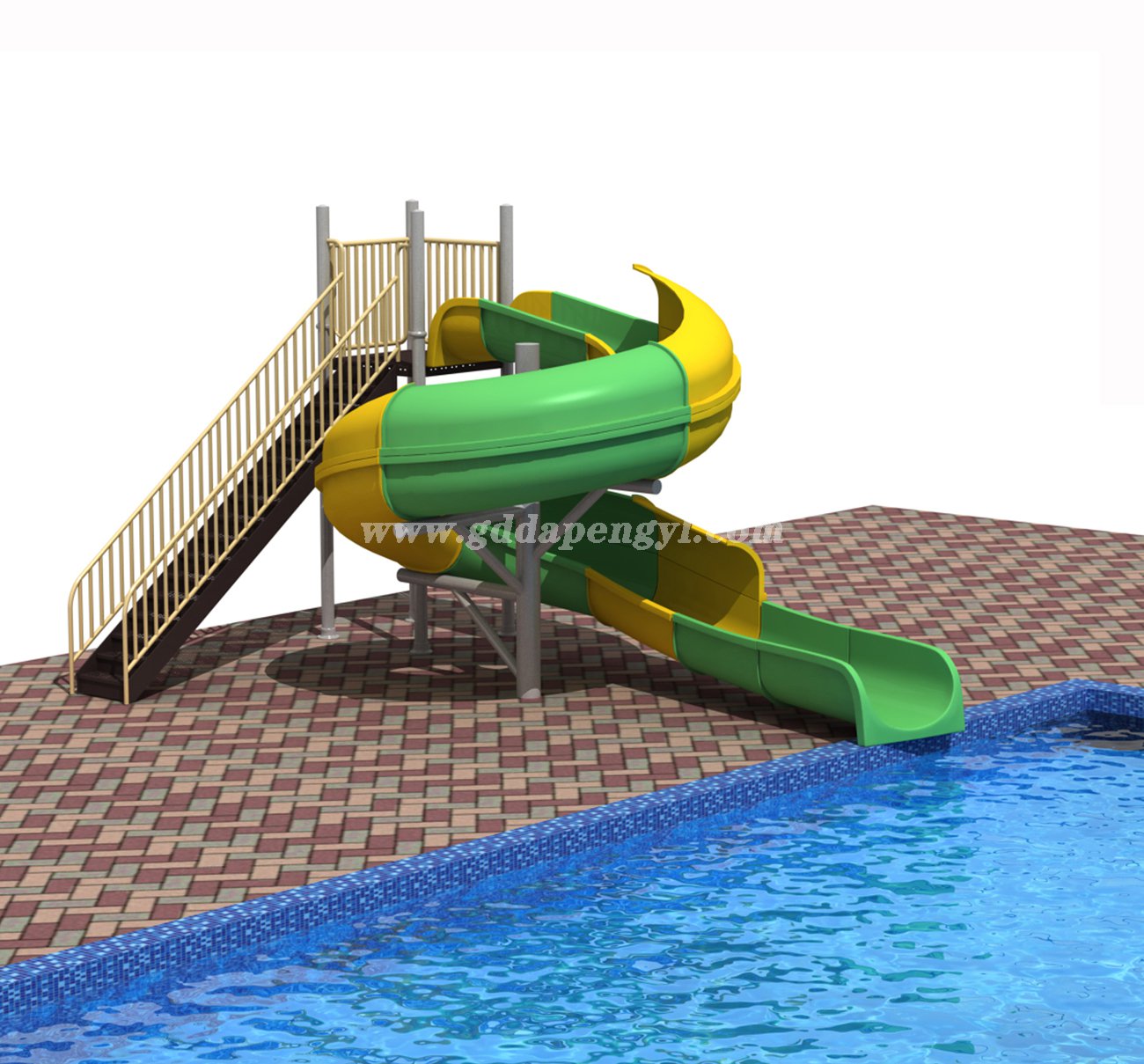 Home use pool slide for kids and adults, DP-H250