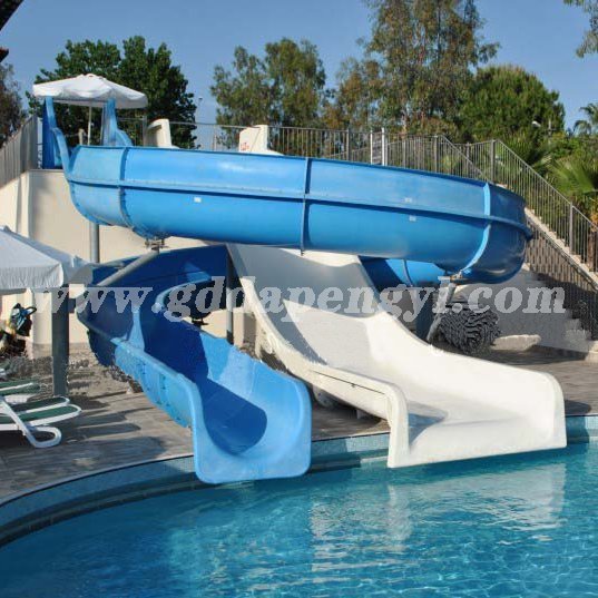 Commercial swimming pool slides DP-HW350